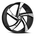 AZARA AZA-524 20.0x8.5 5x112/5x114.3 Gloss Black Machined