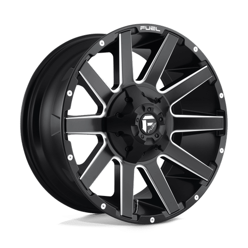 FUEL OFF-ROAD D616 20.0x9.0 8x165.1 MATTE BLACK MILLED