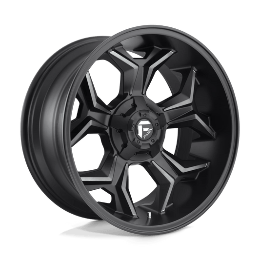 FUEL D605 AVENGER 20x9 5x139.7/5x150 1 MATTE BLACK DOUBLE DARK TINT