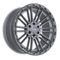 VORTEK VRT-604 17x9 8x170/8x180 0 Matte Titanium Black Bead Ring