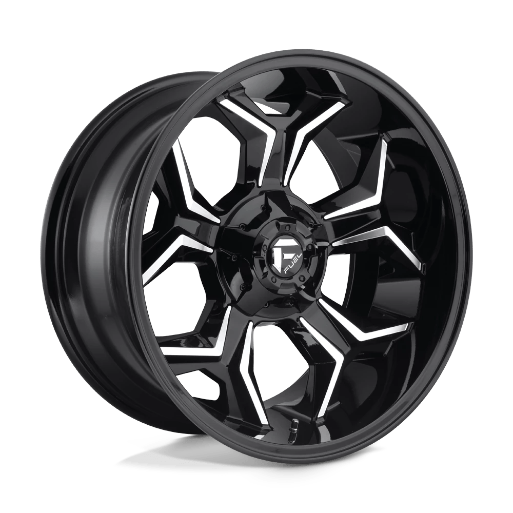 FUEL OFF-ROAD D606 AVENGER 20.0x10.0 6x135/6x139.7 GLOSS BLACK MILLED