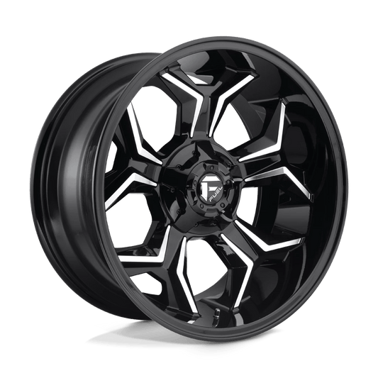 FUEL OFF-ROAD D606 AVENGER 20.0x10.0 6x135/6x139.7 GLOSS BLACK MILLED