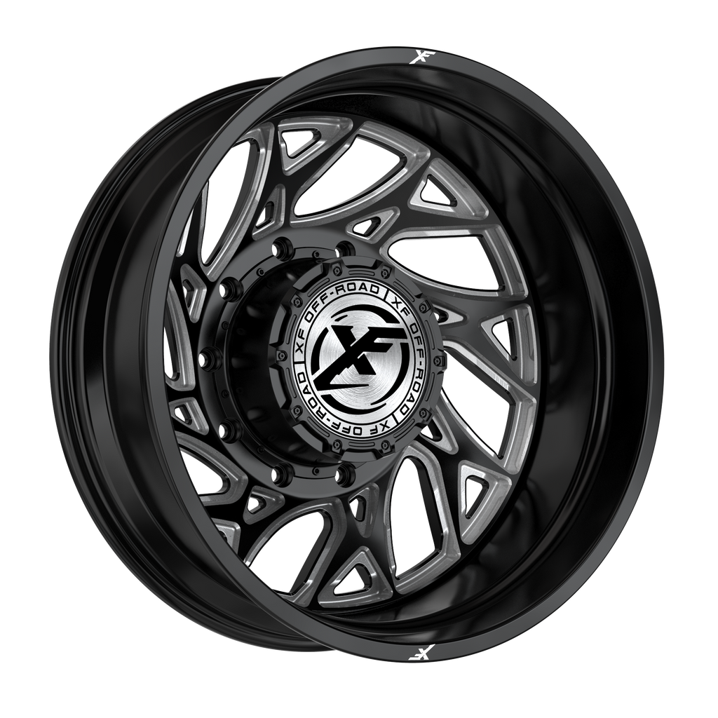 XF OFFROAD XF-229 20.0x10.0 6x135/6x139.7 Gloss Black Milled