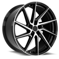 SENTALI STREET APEX 18.0x8.5 5x112 Gloss Black Machined Face
