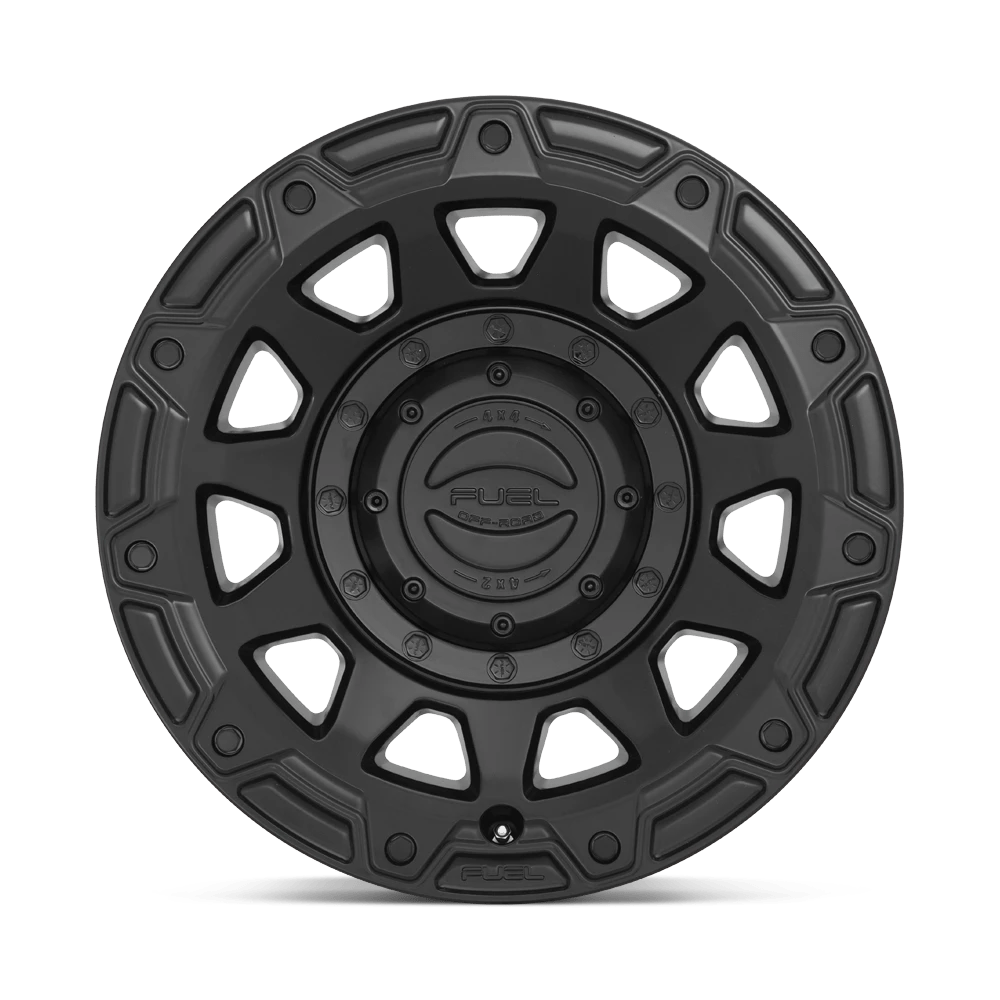 FUEL OFF-ROAD D729 TRACKER 17.0x9.0 6x139.7/6x120 SATIN BLACK