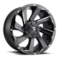 FUEL OFF-ROAD D592 RAZOR 20.0x9.0 6x135/6x139.7 MATTE BLACK MILLED