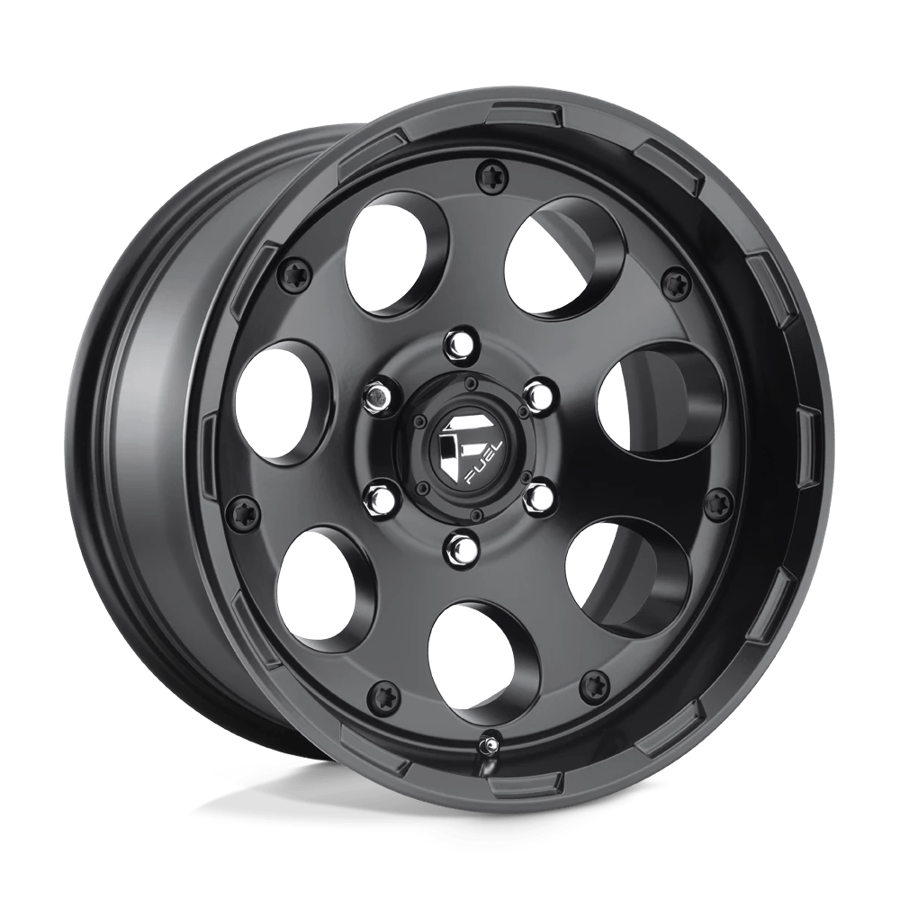 FUEL OFF-ROAD D608 ENDURO 17.0x9.0 6x139.7 MATTE BLACK