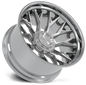 BFX2 22x12 8x165.1/8x170 -44 Polished Lip / Brushed Centre