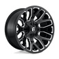 FUEL D623 WARRIOR 20x10 5x139.7/5x150 -18 GLOSS BLACK MILLED