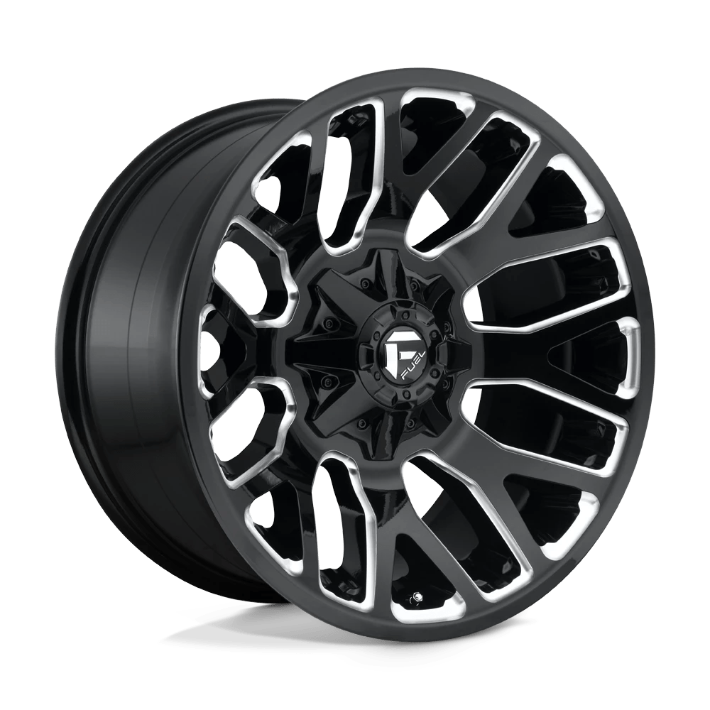 FUEL OFF-ROAD D623 WARRIOR 20.0x10.0 5x139.7/5x150 GLOSS BLACK MILLED
