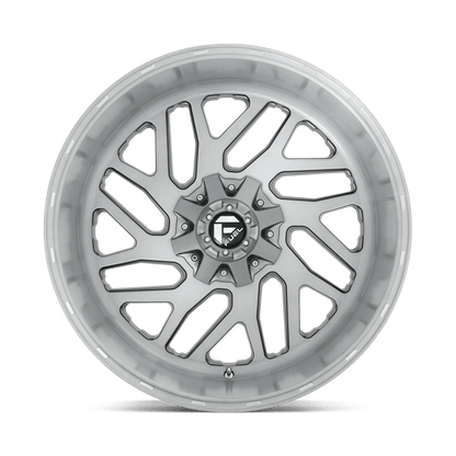 FUEL OFF-ROAD D715 TRITON PLATINUM 26.0x12.0 5x127/5x139.7 BRUSHED GUN METAL TINTED CLEAR
