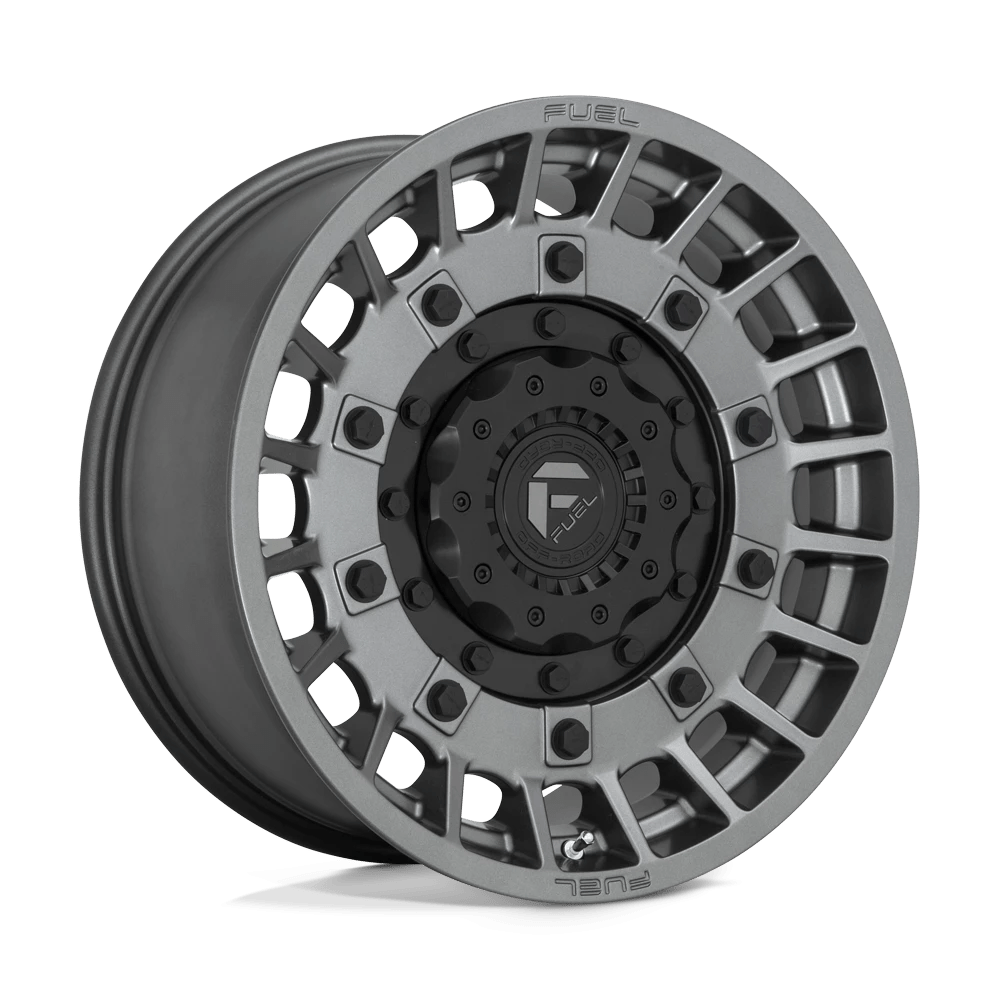 FUEL OFF-ROAD D726 MILITIA 20.0x9.0 5x127/5x114.3 MATTE ANTHRACITE AND BLACK