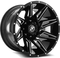 XF OFFROAD XF-218 20x10 5x127/5x139.7 -24 Gloss Black Milled