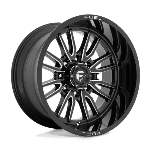 FUEL OFF-ROAD D761 22.0x12.0 8x165.1 GLOSS BLACK MILLED
