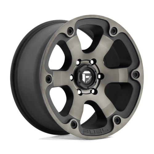FUEL OFF-ROAD D564 20.0x9.0 5x139.7 MATTE BLACK DOUBLE DARK TINT