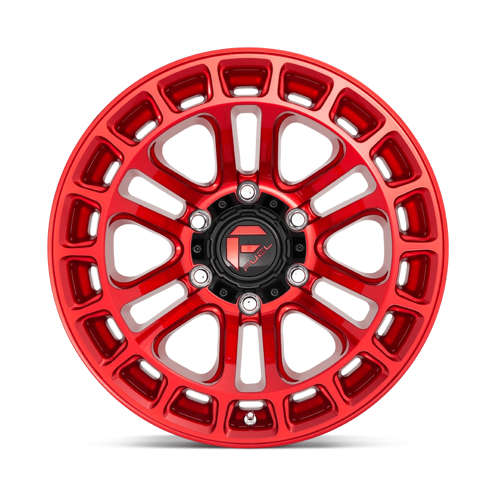 FUEL OFF-ROAD D719 HEATER 20.0x10.0 6x135 CANDY RED MACHINED