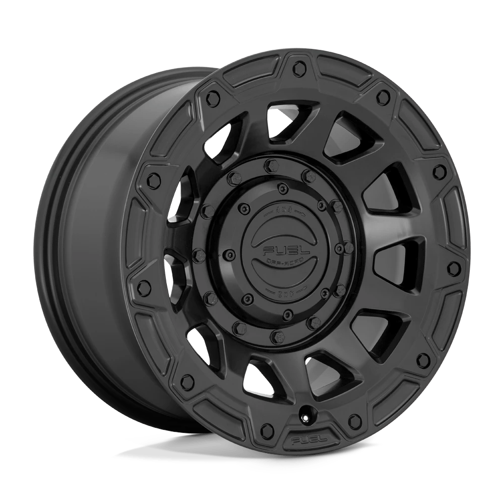 FUEL OFF-ROAD D729 TRACKER 17.0x9.0 6x139.7/6x120 SATIN BLACK