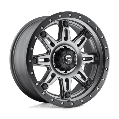 FUEL OFF-ROAD D568 17.0x9.0 5x127 MATTE GUN METAL BLACK BEAD RING