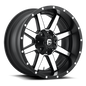 FUEL D537MAVERICK 20x10 8x180 -12 MATTE BLACK MACHINED