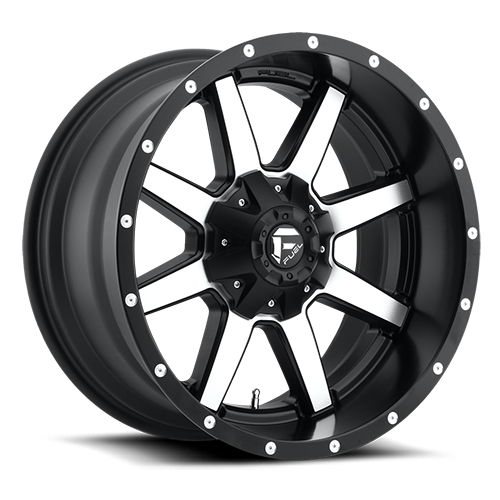 FUEL OFF-ROAD D537MAVERICK 20.0x10.0 8x180 MATTE BLACK MACHINED