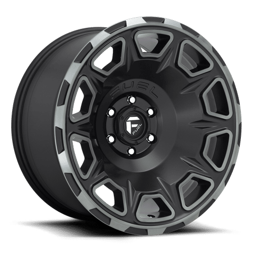 FUEL OFF-ROAD D686 VENGEANCE 20.0x9.0 6x139.7 MATTE BLACK DOUBLE DARK TINT