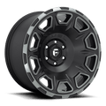 FUEL OFF-ROAD D686 VENGEANCE 20.0x9.0 6x139.7 MATTE BLACK DOUBLE DARK TINT