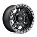 FUEL OFF-ROAD D557 15.0x7.0 4x156 MATTE BLACK GUN METAL RING