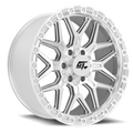 Revolt 20x10 6x135 / 6x139.7 -18 Hyper Silver Machined Face