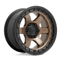 FUEL OFF-ROAD D751 BLOCK 18.0x9.0 6x114.3 MATTE BRONZE WITH BLACK RING