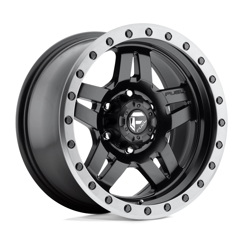 FUEL OFF-ROAD D557 ANZA 20.0x9.0 6x139.7 MATTE BLACK GUN METAL RING