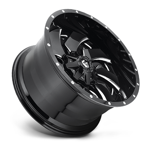 FUEL OFF-ROAD D239 CLEAVER 22.0x10.0 6x135/6x139.7 GLOSS BLACK MILLED
