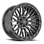 VORTEK VRP-502 20.0x9.0 6x135/6x139.7 Black Diamond Cut W/ Dark Tint