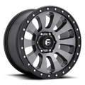 FUEL OFF-ROAD D648 TACTIC 20.0x9.0 5x127 MATTE GUN METAL BLACK BEAD RING