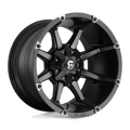 FUEL OFF-ROAD D556 20.0x10.0 8x165.1 MATTE BLACK DOUBLE DARK TINT
