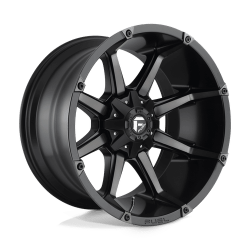 FUEL OFF-ROAD D556 22.0x12.0 6x135/6x139.7 MATTE BLACK DOUBLE DARK TINT
