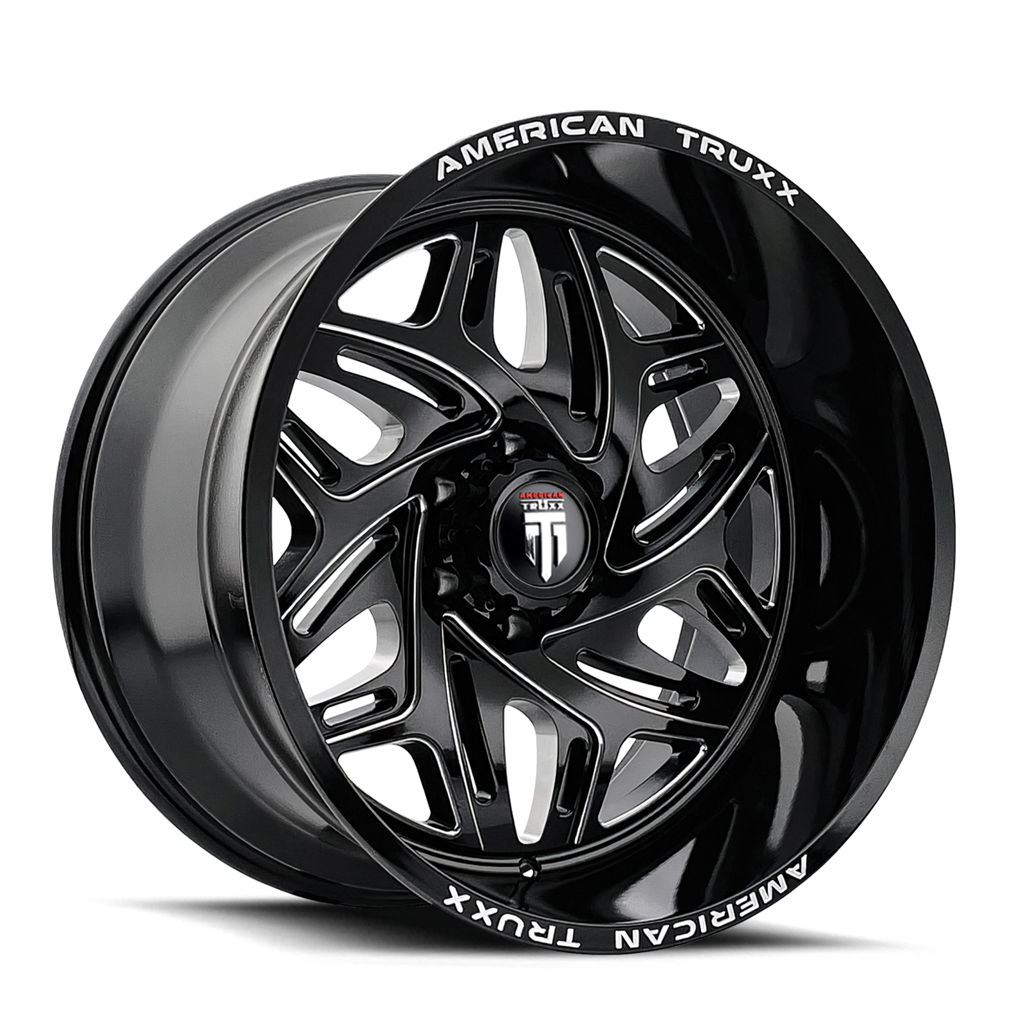 AMERICAN TRUXX EUPHORIA AT1914 BLACK MILLED 20X10 5-127 -19MM 78.1MM