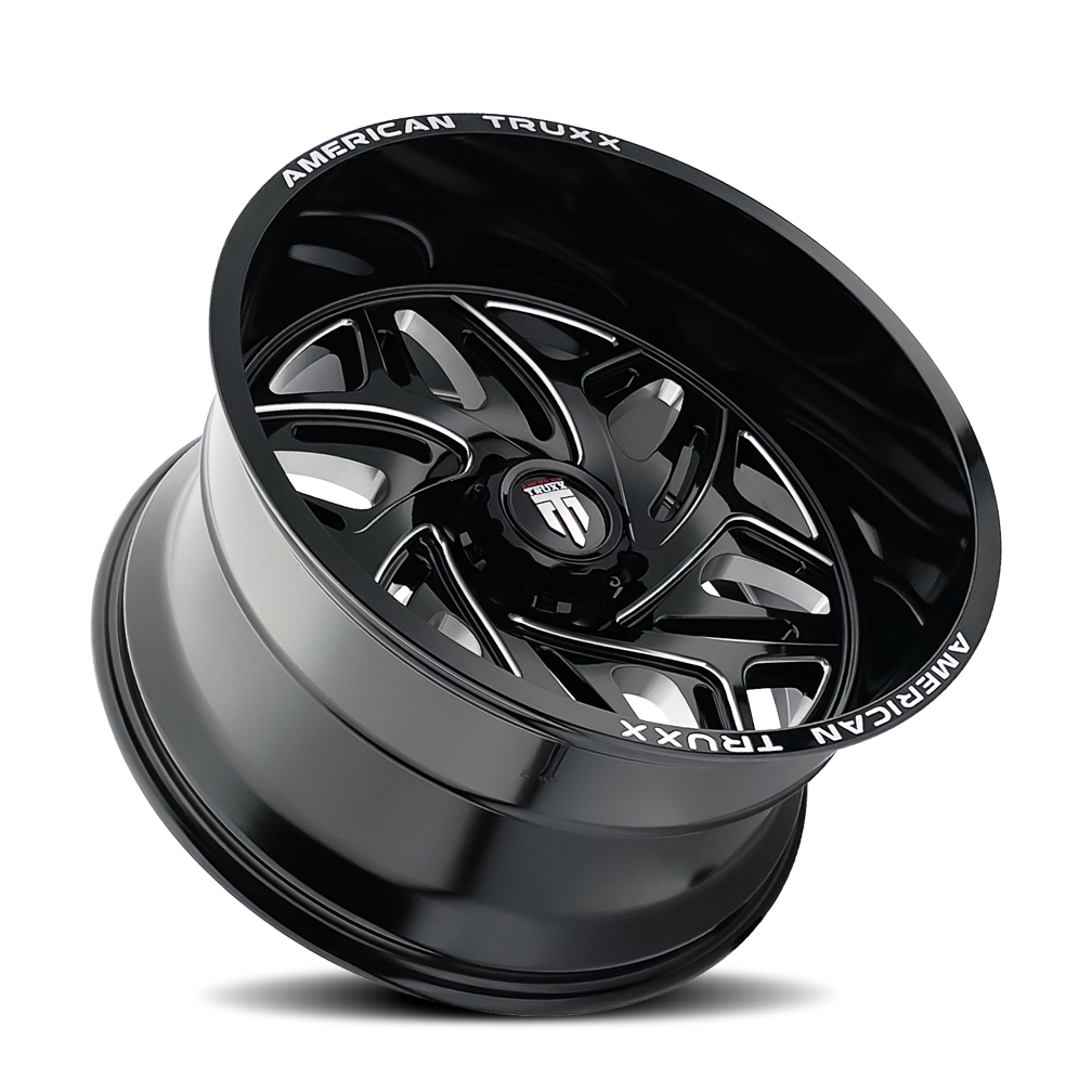 AMERICAN TRUXX EUPHORIA AT1914 BLACK MILLED 20X10 5-127 -19MM 78.1MM