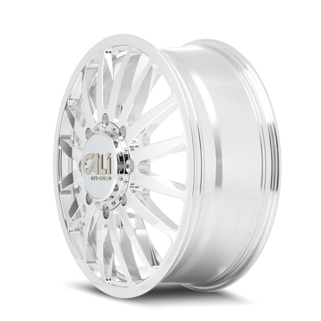 CALI OFF-ROAD SUMMIT DUALLY REAR LIFTED 9110 POLISHED 22X8.25 8-165.1 -232MM 121.3MM
