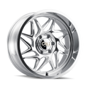 CALI OFF-ROAD GEMINI 9112 POLISHED 20X10 5-127 -25MM 71.5MM