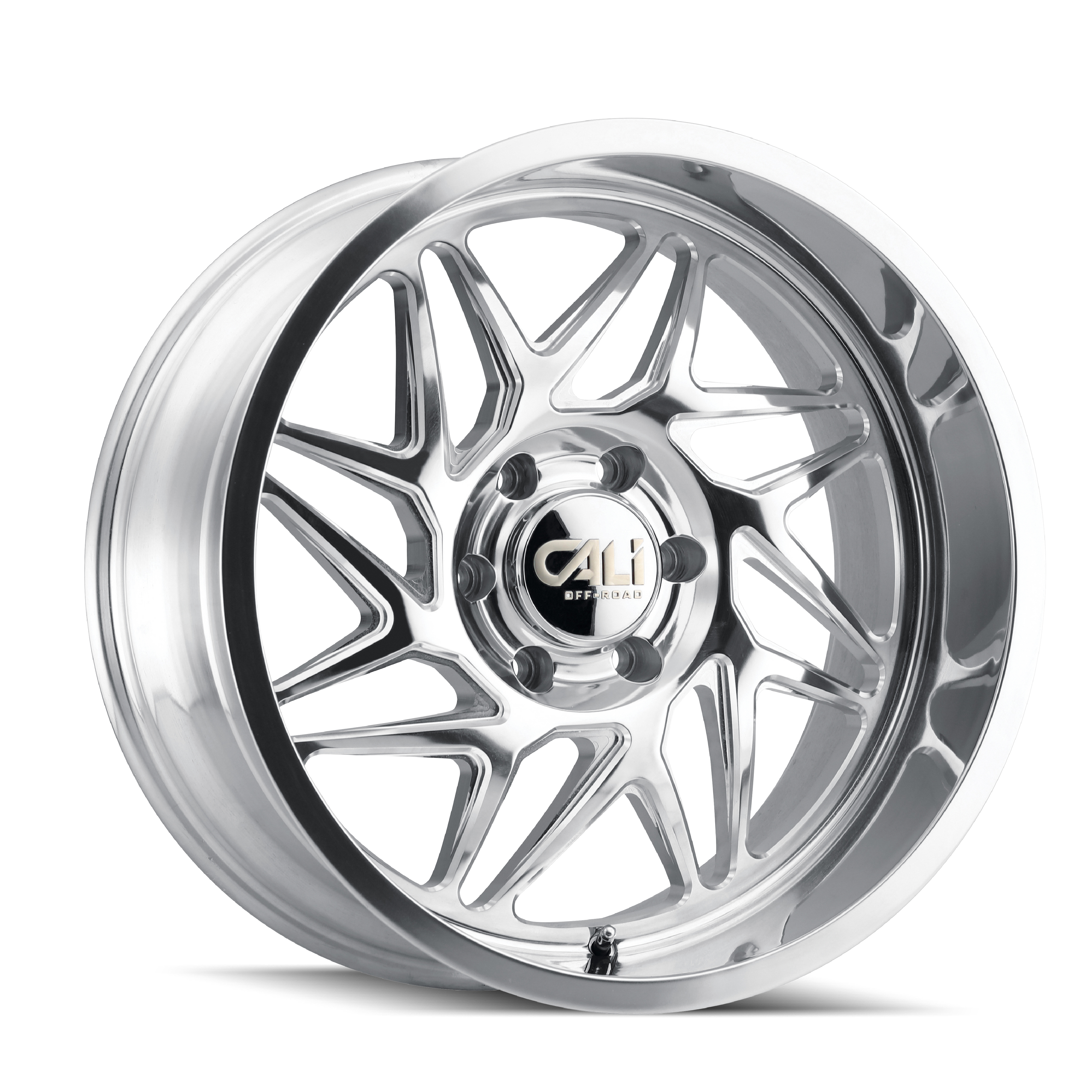 CALI OFF-ROAD GEMINI 9112 POLISHED 20X10 5-127 -25MM 71.5MM