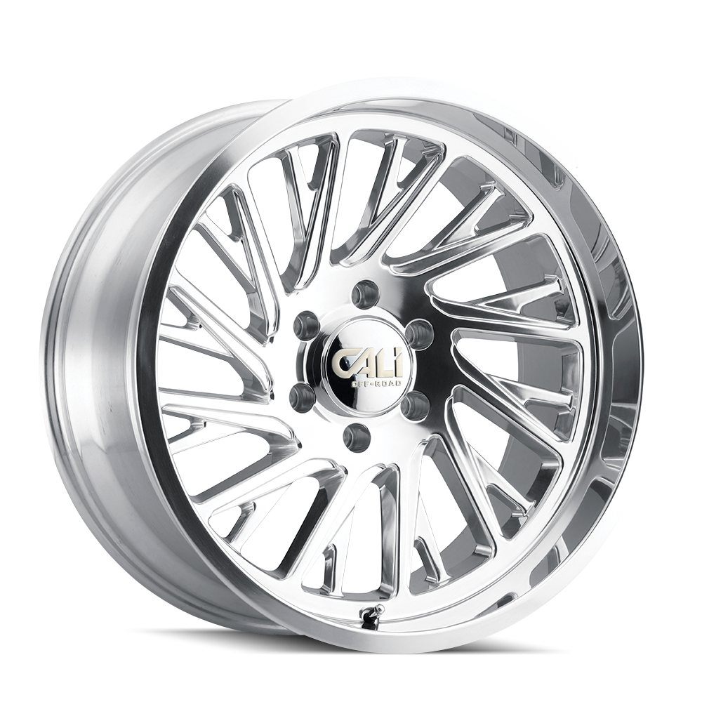 CALI OFF-ROAD PURGE 9114 POLISHED 20X10 6-135 -25MM 87.1MM