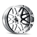 CALI OFF-ROAD INVADER 9115 CHROME 20X10 8-170 -25MM 125.2MM