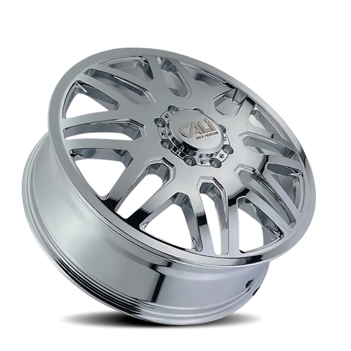 CALI OFF-ROAD-OFFROAD INVADER DUALLY 9115D CHROME 22X8.25 8-200 -192MM 142MM