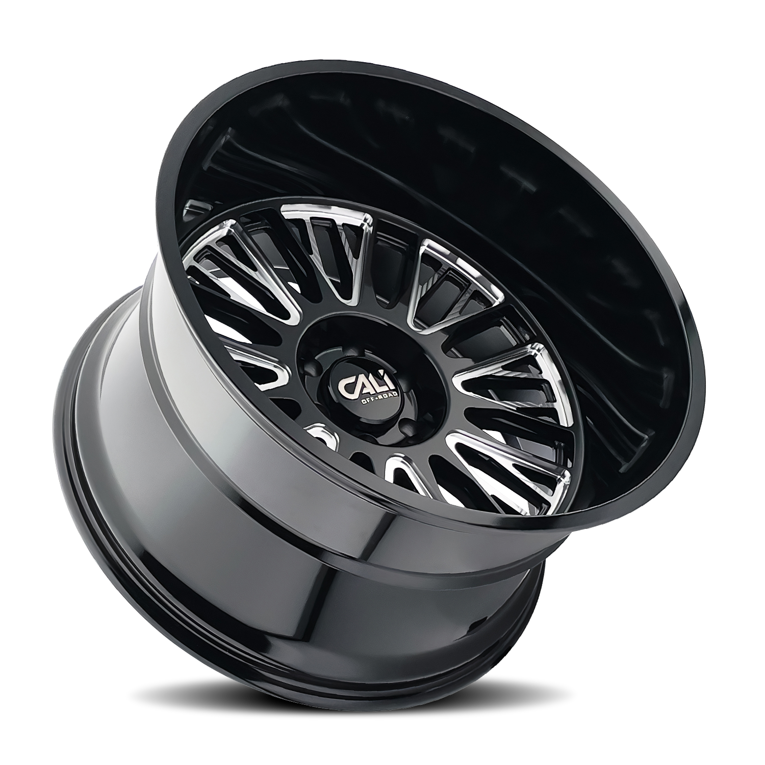 CALI OFF-ROAD VERTEX 9116 BLACK MILLED 20X10 6-135 -25MM 87.1MM