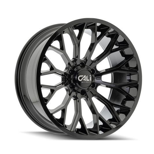CALI OFF-ROAD EVOKE 9119 GLOSS BLACK 20X10 6-139.7 -19MM 106MM