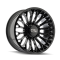 CALI OFF-ROAD EVOKE 9119 GLOSS BLACK 20X10 8-165.1 -19MM 125.2MM