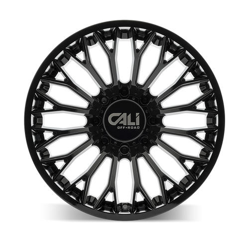 CALI OFF-ROAD EVOKE 9119 GLOSS BLACK 20X10 8-180 -19MM 124.1MM