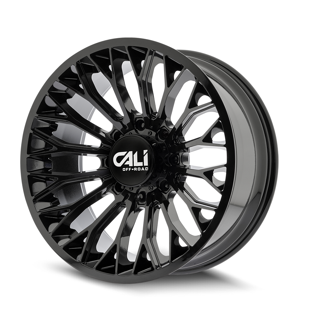 CALI OFF-ROAD EVOKE 9119 GLOSS BLACK 22X10 8-165.1 -19MM 125.2MM