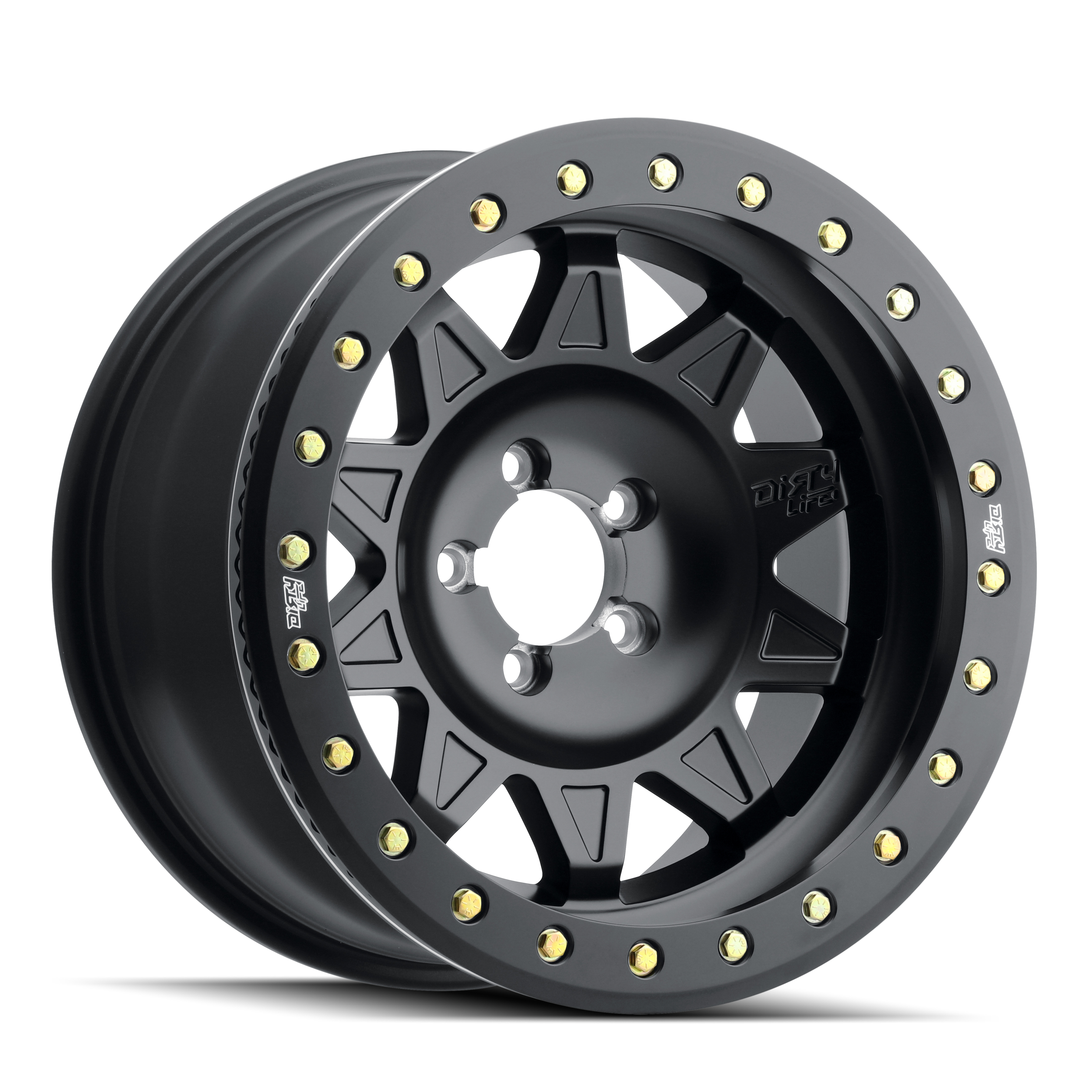 DIRTY LIFE ROADKILL RACE 9302 SATIN BLACK 17X9 6-139.7 -14MM 106MM