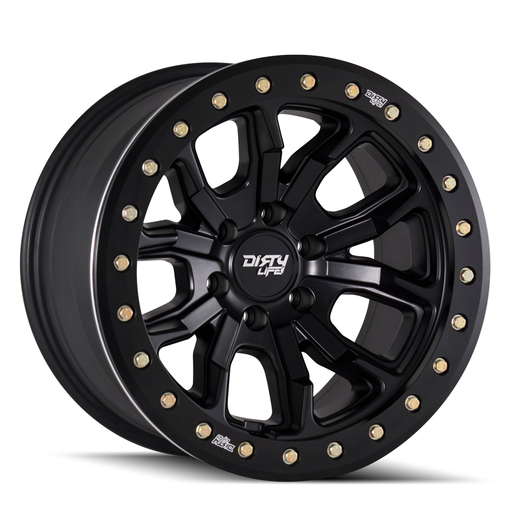 DIRTY LIFE DT-1 9303 SATIN BLACK 17X9 5-139.7 -38MM 108MM